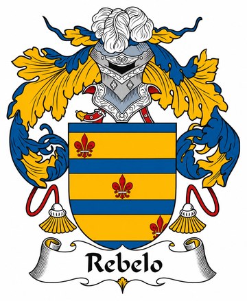 Rebelo family coat of arms